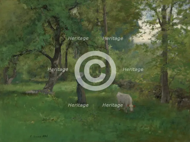 Green Landscape, 1886. Creator: George Inness.