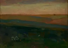 Green Steppe in the Ukraine, 1904. Creator: Jan Stanislawski