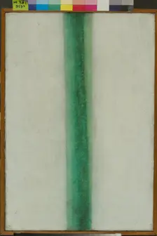 Green Stripe, 1917-1918. Creator: Rozanova, Olga Vladimirovna (1886-1918)