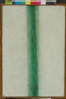Green Stripe, 1917-1918. Creator: Rozanova, Olga Vladimirovna (1886-1918)