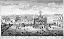 Green Park, Westminster, London, 1749. Artist: Anon