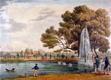 Green Park, Westminster, London, 1826. Artist: Anon
