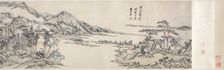 Green Peaks under Clear Sky: After Huang Gongwang, 1703-1708. Creator: Wang Yuanqi (Chinese, 1642-1715)