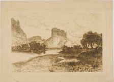 Green River, Wyoming Territory, 1886. Creator: Thomas Moran
