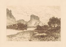 Green River, Wyoming Territory, 1886. Creator: Thomas Moran