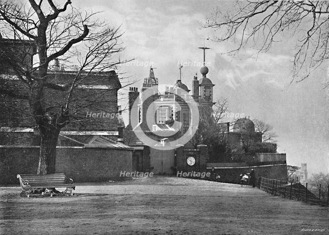 'Greenwich Observatory', c1896. Artist: Poulton & Co.