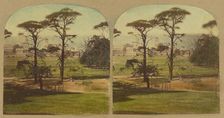 Greenwich Hospital, about 1860. Creator: London Stereoscopic & Photographic Co