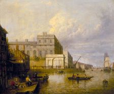 Greenwich Hospital from the River 1835. Creator: John Paul