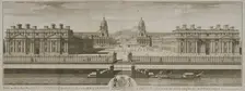 Greenwich Hospital, London, 1734. Artist: William Henry Toms