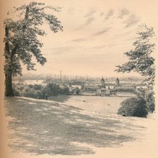 Greenwich Palace From Observatory Hill 1902. Artists: Thomas Robert Way, John Lane