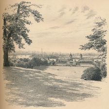 Greenwich Palace From Observatory Hill 1902. Artists: Thomas Robert Way, John Lane