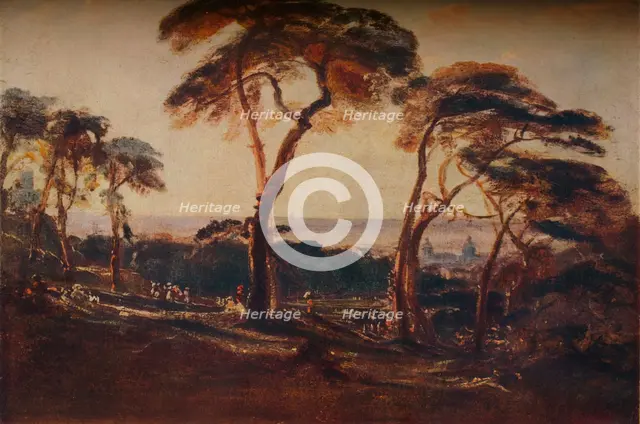 'Greenwich Park', c1822. Creator: Peter de Wint.