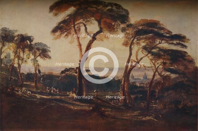 'Greenwich Park', c1822. Creator: Peter de Wint.