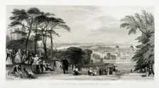 Greenwich Park, Greenwich, London, 1844. Artist: Thomas Abiel Prior