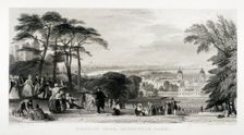 Greenwich Park, Greenwich, London, 1844. Artist: Thomas Abiel Prior