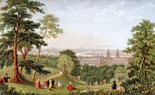 Greenwich Park, Greenwich, London, c1840. Artist: Anon