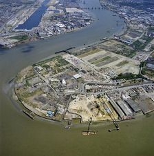 Greenwich Peninsula, London, 1996. Artist: Aerofilms