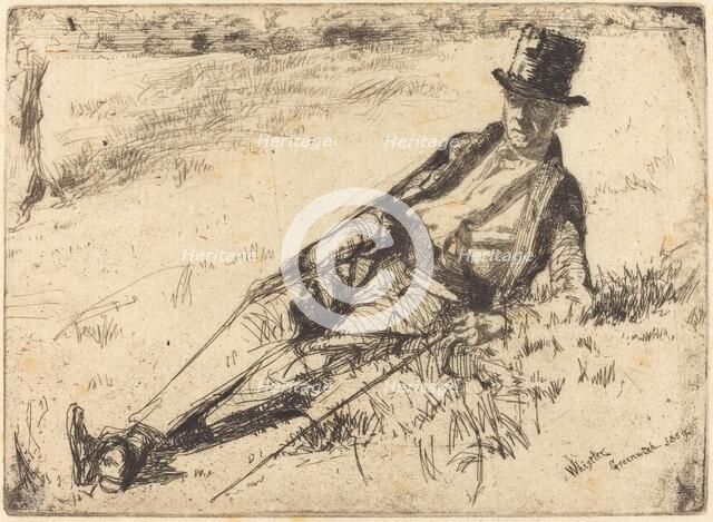 Greenwich Pensioner, 1859. Creator: James Abbott McNeill Whistler.