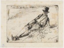 Greenwich Pensioner, 1859. Creator: James Abbott McNeill Whistler