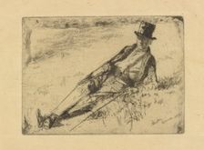 Greenwich Pensioner, 1859. Creator: James Abbott McNeill Whistler