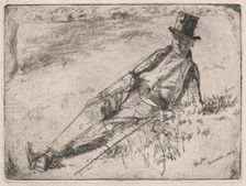 Greenwich Pensioner, 1859. Creator: James McNeill Whistler (American, 1834-1903)