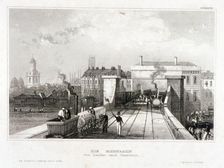 Greenwich Station, Greenwich, London, c1840. Artist: Anon