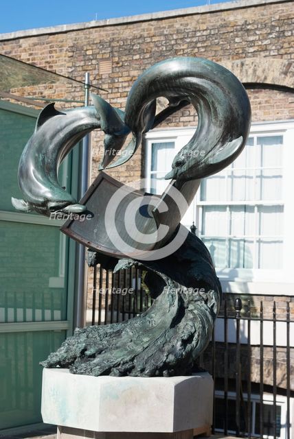 Greenwich sundial, London, England, UK, 2/3/10.  Creator: Ethel Davies.