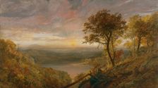 Greenwood Lake, 1870. Creator: Jasper Francis Cropsey