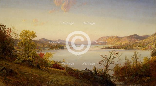 Greenwood Lake, 1875. Creator: Jasper Francis Cropsey.