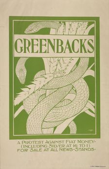 Greenbacks, c1895 - 1911. Creator: Unknown