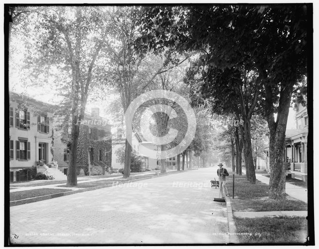 Greene Street, Ithaca, N.Y., between 1890 and 1901. Creator: Unknown.