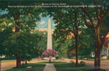 Greene Sreet, looking east from Center Street, Augusta, Georgia, America, c1910