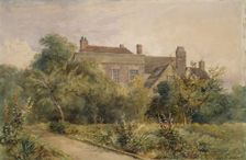 Greenfield House, Harborne, (unknown date), c1850s. Creator: David Cox the Younger