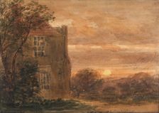 Greenfield House, Harborne, at Dawn, 1841-59. Creator: David Cox the Elder