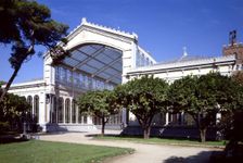 Greenhouse of the Ciudadela Park, 19th century. Creator: Amargós i Samaranch, Josep (1849-1918)