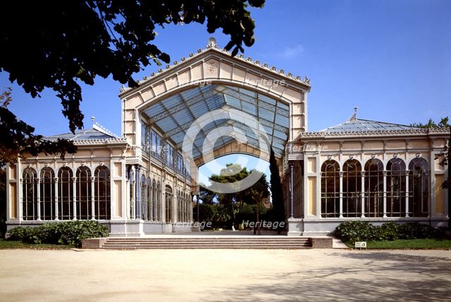 Greenhouse of the Ciudadela Park, 20th century. Creator: Amargós i Samaranch, Josep (1849-1918).