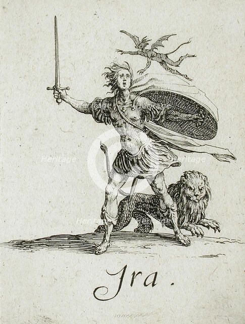 Greed, c1621. Creator: Jacques Callot.