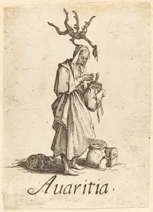Greed, probably after 1621. Creator: Jacques Callot