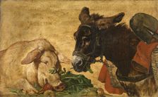 Greedy and Lazy, Moderate and Industrious, c1850-1890. Creator: Charles Verlat