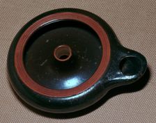 Greek clay lamp made in Athens, 5th century BC