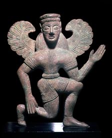 Greek bronze of one of the Eumenides