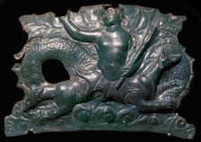 Greek bronze of Scylla