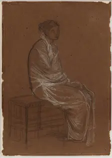 Greek Girl, 1865. Creator: James Abbott McNeill Whistler
