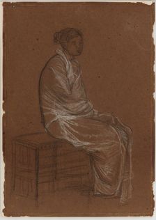 Greek Girl, 1865. Creator: James Abbott McNeill Whistler