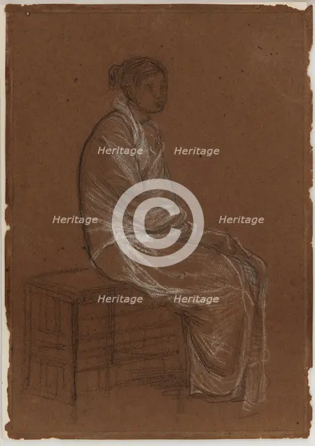 Greek Girl, 1865. Creator: James Abbott McNeill Whistler.