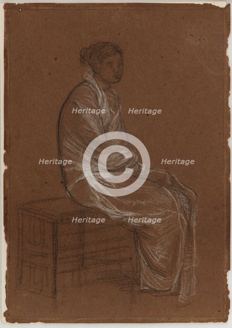 Greek Girl, 1865. Creator: James Abbott McNeill Whistler.