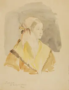 Greek Girl at the English Palace, Pera, n.d. Creator: Miner Kilbourne Kellogg