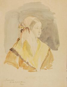 Greek Girl at the English Palace, Pera, n.d. Creator: Miner Kilbourne Kellogg