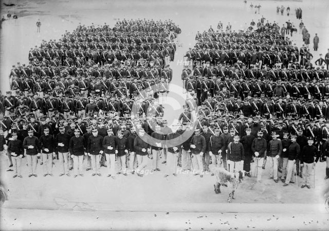 Greek Infantry, between c1910 and c1915. Creator: Bain News Service.