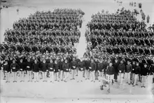 Greek Infantry, between c1910 and c1915. Creator: Bain News Service